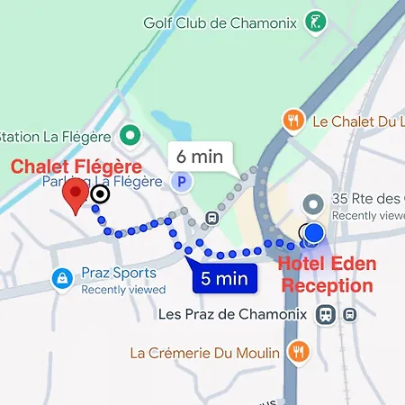 Eden Hotel, And Les Praz ホテル