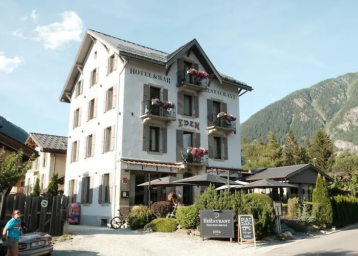 Eden Hotel, And Les Praz Hotel