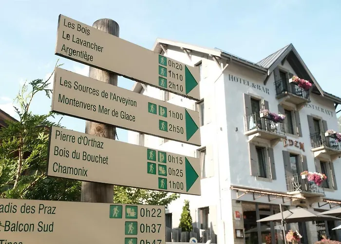 酒店 Eden Hotel, And Les Praz 霞慕尼